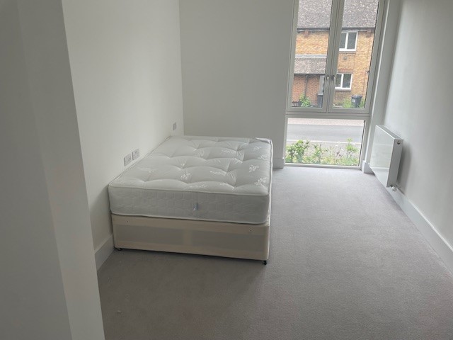 A new bed, ready for a new resident